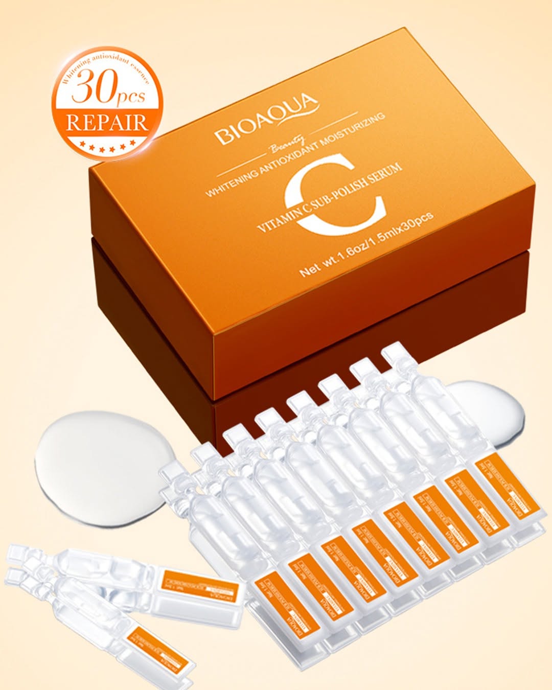 Miniatura 2 de LO ULTIMO BIOAQUA!! AMPOLLAS VITAMINA C